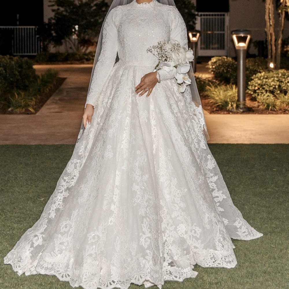 Customized Rivini A-line Wedding Dress